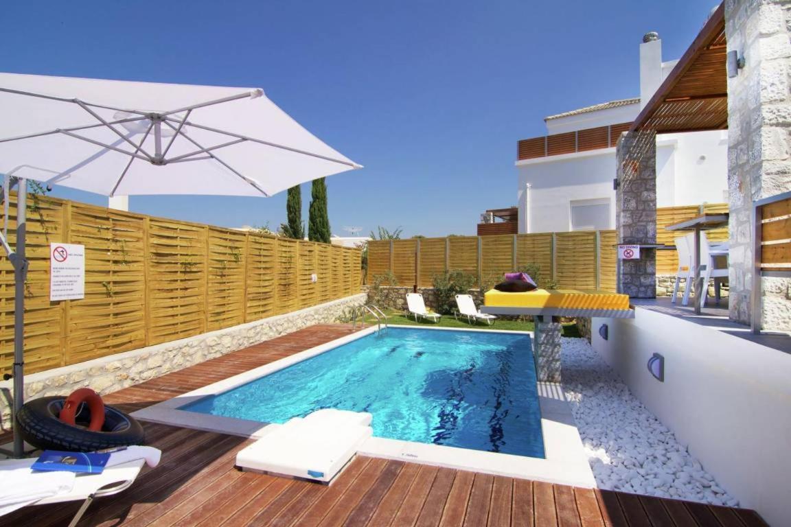 Villa Aada - Moderne Komfortvilla Mit Eigenem Pool Loutra Extérieur photo